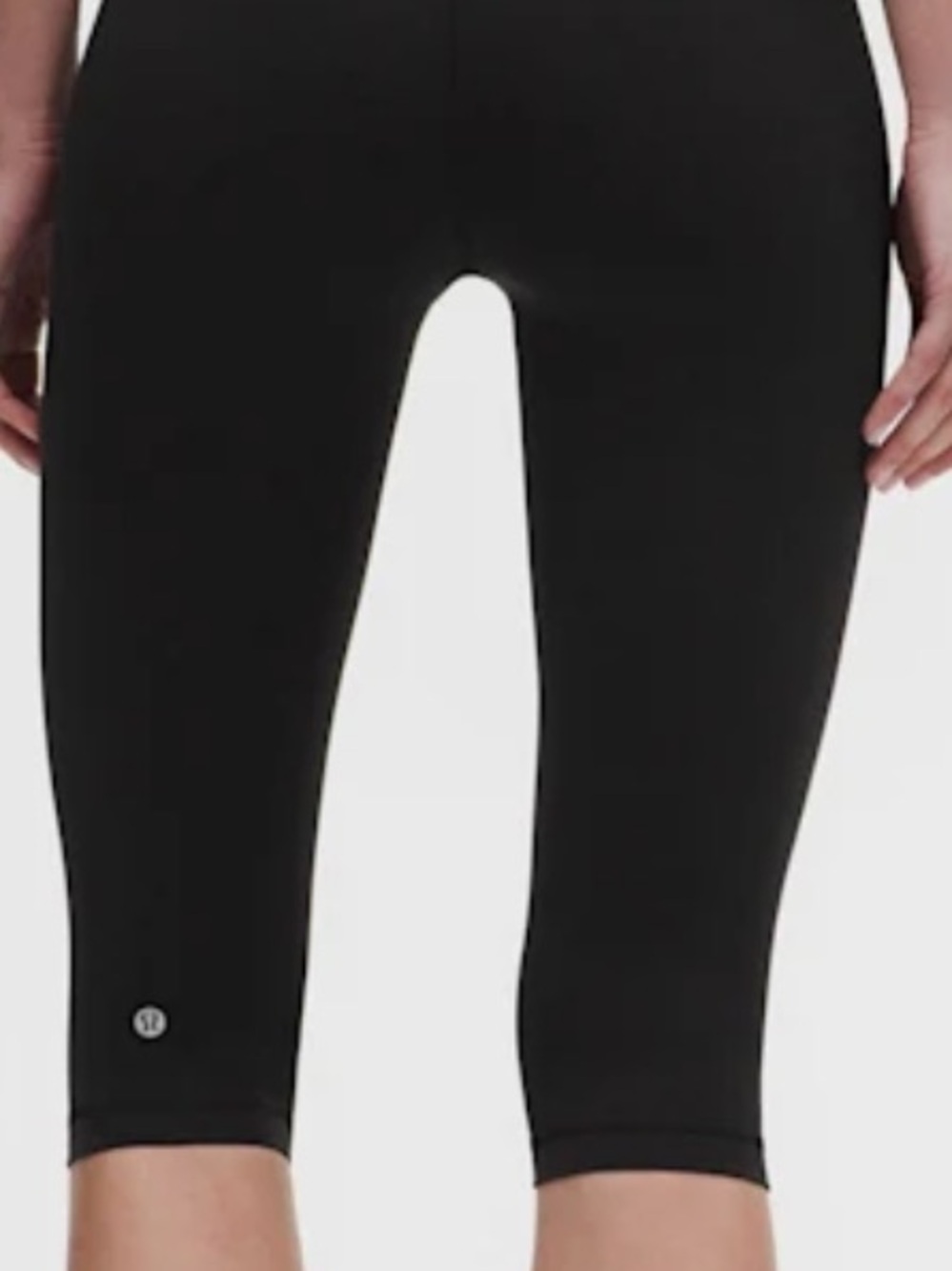 lululemon athletica Black Capri Jeggings
